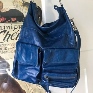 HOBO Explorer leather crossbody/shoulder bag